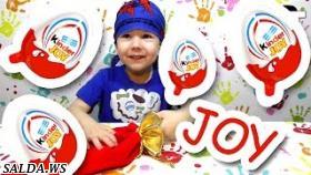 Киндер джой из волшебного мешочка Видео для детей Kinder joy from the magic pouch Videos for kids