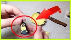 открыл МИНЬОН пакет с Бананами и Магнит! / opened the package MINIONS with Bananas and Magnet!
