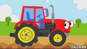 Тракторы для детей Мультфильмы про тракторы Синий трактор Трактор мультик