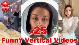 Сборник смешных вертикальных видеороликов YOUTUBE №25