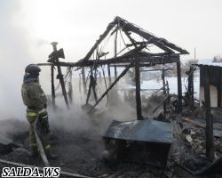 За прошедшие 4 дня в Верхнесалинском городском округе произошло 2 пожара с гибелью людей