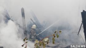 Пожар в частном жилом доме по ул. Володарского