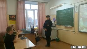 Салдинские полицейские посетили учебные заведения города в рамках «Единого дня профилактики»