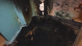 31.01.2019 г в 03:53 произошёл пожар в подъезде многоквартирного жилого дома по ул. Устинова, г. Верхняя Салда