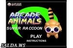 Arcade Animals. Super Ra Ccoon