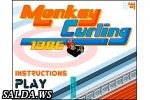 Играть в Monkey Curling 1986