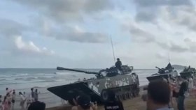 Очередные военные учения Китая вблизи острова Тайвань