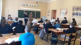 Транспортные полицейские провели профилактическую беседу со школьниками Чернянки