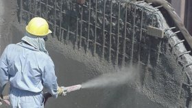 Торкретирование бетона