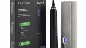 Звуковая зубная щетка RL 015 Black от Revyline с курьерской доставкой в Симферополе