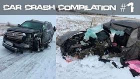 Russian Car Crash compilation of road accidents #1 December 2019