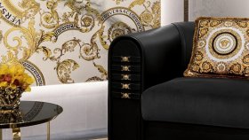 Итальянская плитка Versace: роскошь в каждой детали