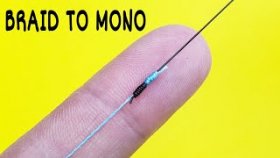 Рыболовный узел: Double Uni Knot - как привязать плетенку к флюорокарбону или плетенку к моно леске