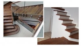 Изготовление деревянных лестниц по индивидуальным заказам