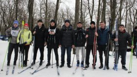 Сотрудники Белгородского линейного отдела приняли участие в лыжном забеге памяти генерал-лейтенанта милиции Н.Е. Цыганника
