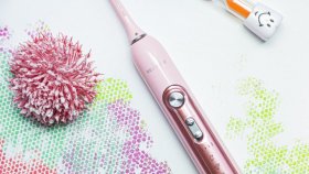 Электрические зубные щетки RL 010 в розовом дизайне от Revyline с доставкой по Беларуси