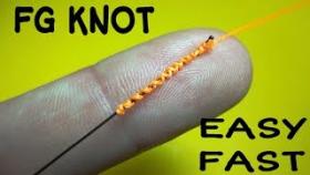 Как связать две лески FG Knot