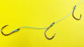 Как привязать крючок без узла к леске или шнуру. Лучший рыболовный узел ( no knot ). Рыбалка 2023