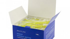 Наборы из 100 зубных щеток с зубной пастой от Revyline с доставкой в Краснодаре