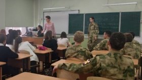 Кадеты ведомства в Тюмени присоединились к патриотической акции «Росгвардия. Страницы Победы: Сталинград»