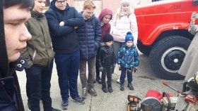 Пожарные Верхней Салды приняли участие во  Всероссийском  открытом уроке