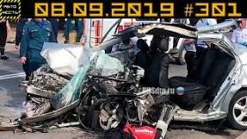 Новые записи АВАРИЙ и ДТП с АВТО видеорегистратора #301 Сентябрь 08.09.2019