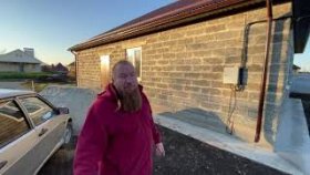 Арболит Юг, оштукатуривание стен из арболит блока. Строительство дома из Арболитовых блоков