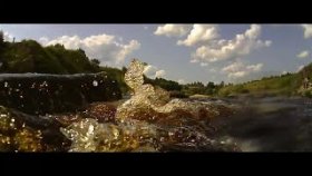 Жара. Освежающий водопад