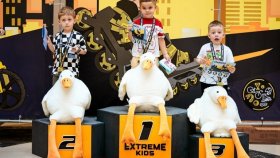 Более 300 участников собрал фестиваль ExtremeKids Fest