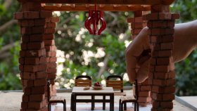 DIY Miniature gazebo &amp; How to start a Solomonic column Miniature