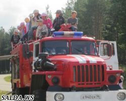 ПОЖАРНАЯ ЭСТАФЕТА  В «ОЛИМПЕ»