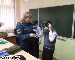 Открытые уроки и выставка пожарной техники
