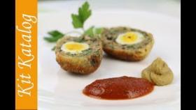 ЯЙЦА ПО ШОТЛАНДСКИ /ОЧЕНЬ ВКУСНЫЙ РЕЦЕПТ С ДОБАВЛЕНИЕМ БАЗИЛИКА И МУСКАТНОГО ОРЕХА ПАЛЬЧИКИ ОБЛИЖЕШЬ