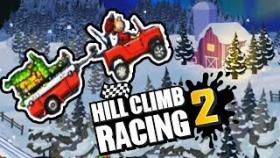 Маленький помощник Санты/HILL CLIMB RACING 2.Мультик игра. ПРО МАШИНКИ детям