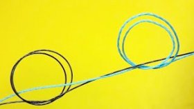 Рыболовный узел double fisherman&#039;s knot. Как просто связать две лески между собой