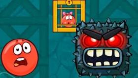 RED BALL 4 КРАСНЫЙ ШАРИК против черного КВАДРАТА игровой мультик #14. ПОДЗЕМНЫЕ ХОДЫ