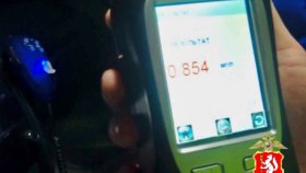 Свердловские автоинспекторы пресекли опасную поездку пьяной автоледи с тремя детьми после семейной ссоры