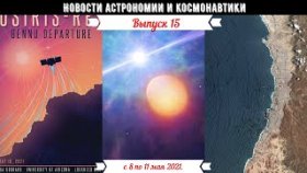 Новости Астрономии и Космонавтики с 8 по 11 мая 2021.OSIRIS-REx покинул астероид Бенну.