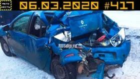 Новые записи АВАРИЙ и ДТП с АВТО видеорегистратора #417 Март 06.03.2020