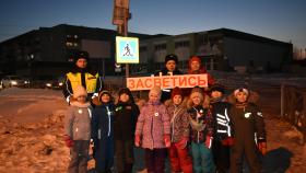 В Верхней Салде сотрудники Госавтоинспекции приняли участие в акции «Засветись»
