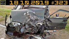 Новые записи АВАРИЙ и ДТП с АВТО видеорегистратора #323 Октябрь 18.10.2019