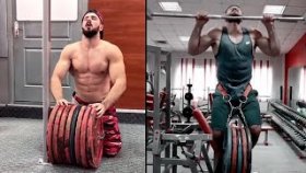 Как подтянуться с Огромным весом на турнике?