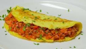 Омлет с овощами и сосисками. Американская кухня. Рецепт от Всегда Вкусно!