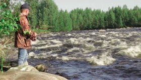 Рыбалка на дикой реке | Один в лесу
