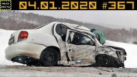 Новые записи АВАРИЙ и ДТП с АВТО видеорегистратора #367 Декабрь 04.01.2020