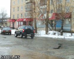 Первым растаял асфальт