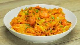 Тушеная капуста с мясом и сосисками. Рецепт от Всегда Вкусно!