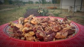 МЯСНОЕ ассорти из 4 видов мяса. Мужская тарелка.
