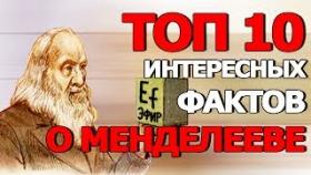 Топ 10 Интересных Фактов о Менделееве