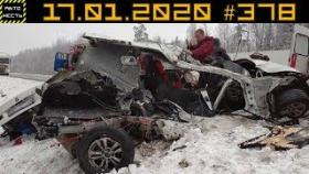 Новые записи АВАРИЙ и ДТП с АВТО видеорегистратора #378 Январь 17.01.2020